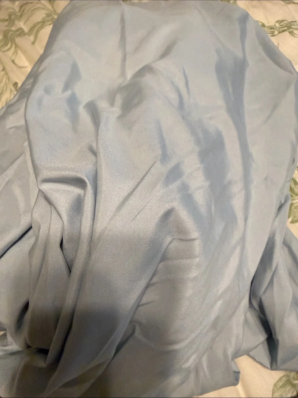 croft & barrow Light Blue Duvet with Blue and White Striped Sheets set of 2